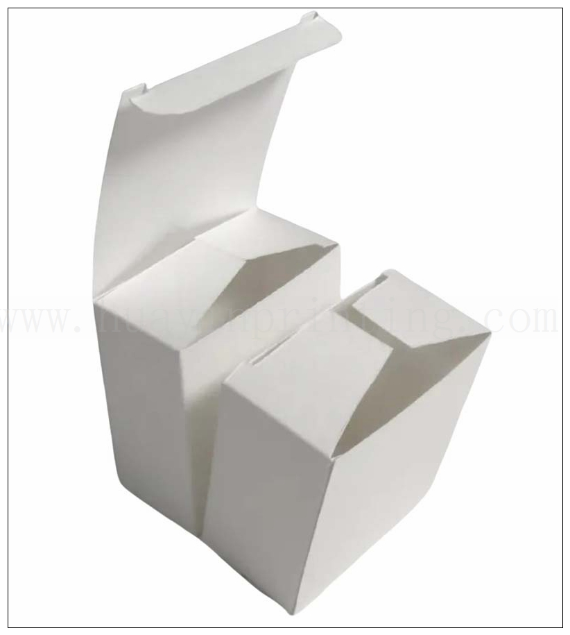 double compartment paper box